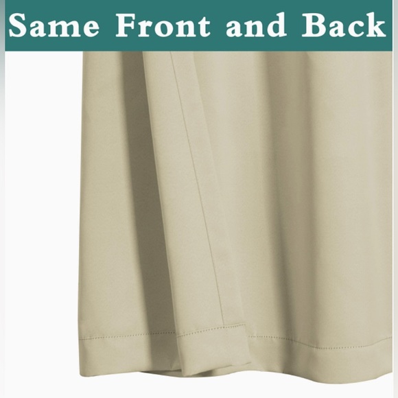 Waterproof Outdoor Curtains for Patio Sun Blocking Blackout Curtains, 2 Panels - Picture 5 of 13